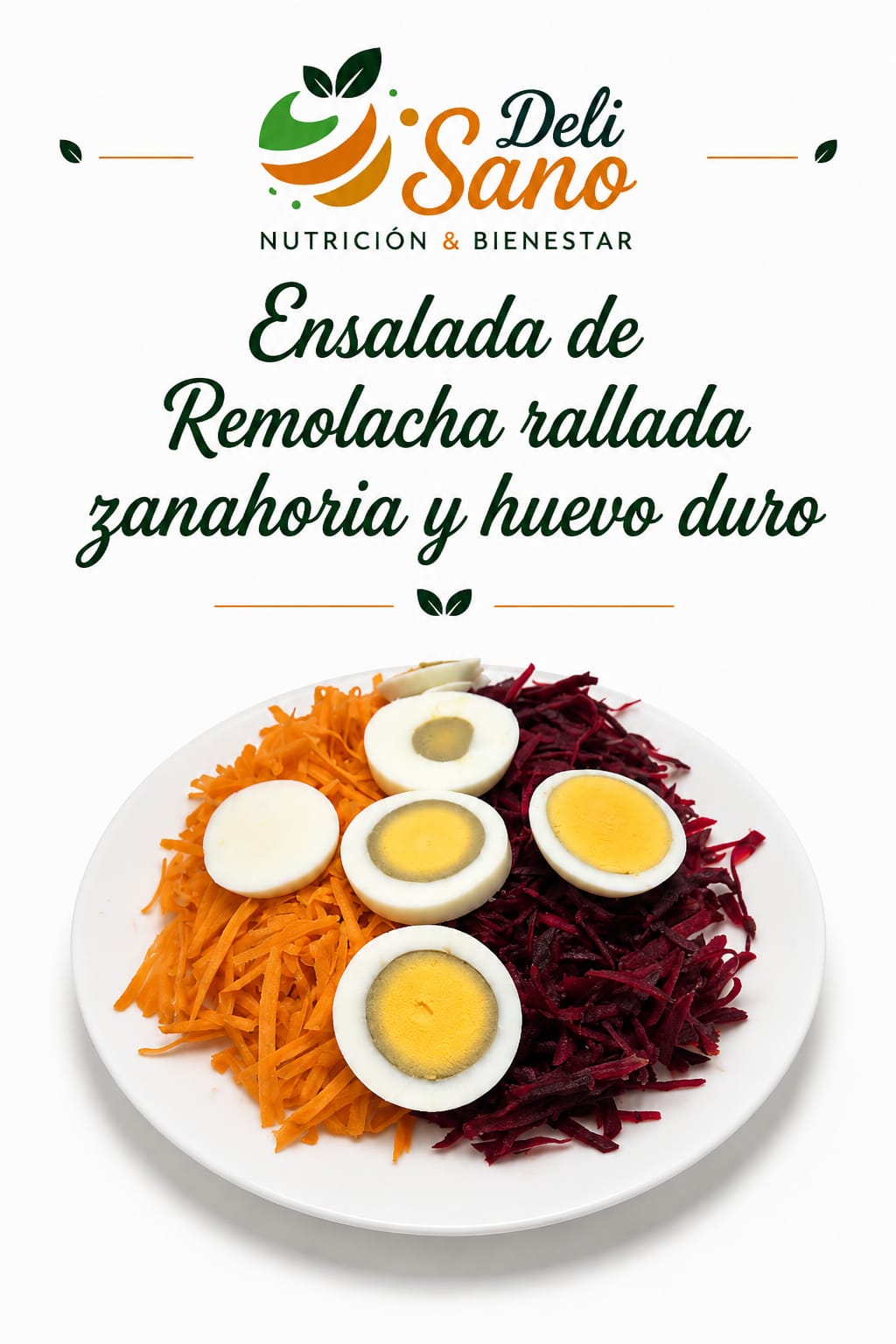 Ensalada Remolacha Zanahoria Huevo
