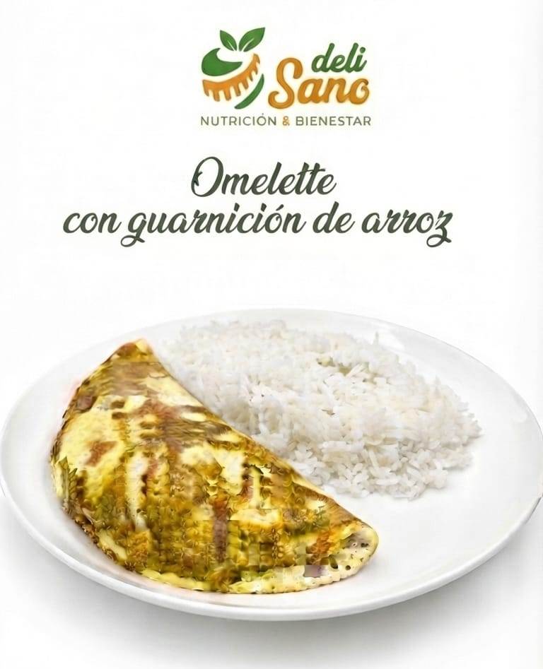 Omelette JyQ c/Arroz