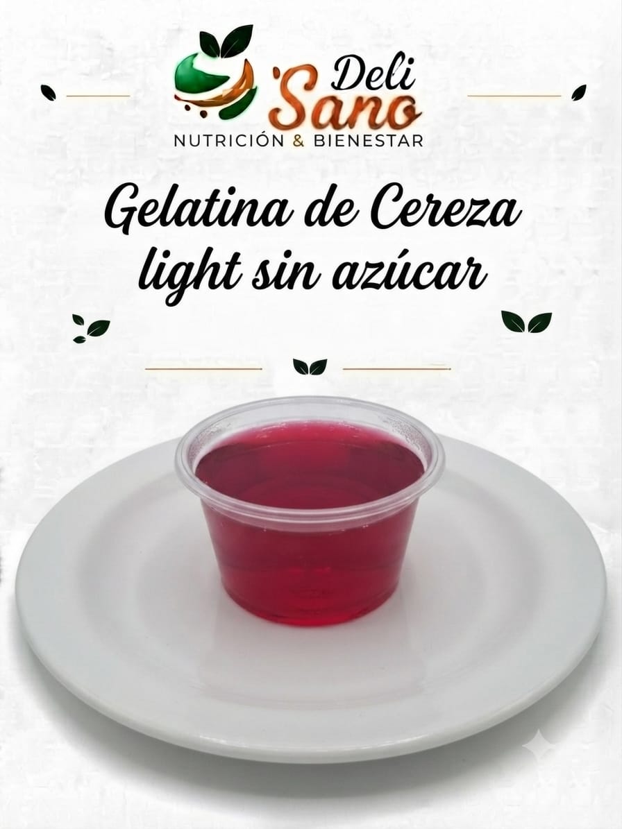 Gelatina Cereza sin Azucar